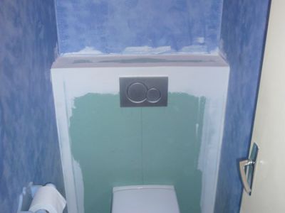 Installation wc suspendu Rennes
